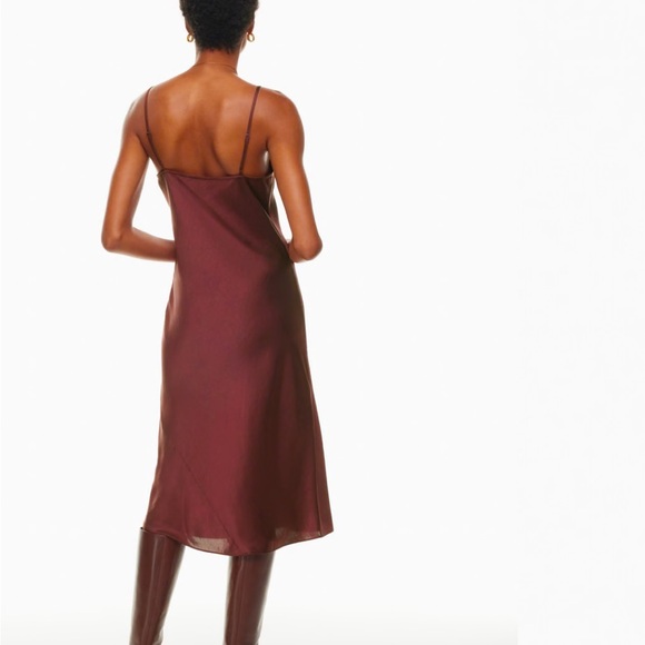Aritzia Wilfred Only Midi Slip Dress - Picture 7 of 9